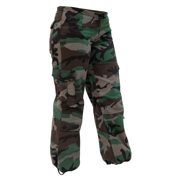 Rothco® - Women's X-Small Unwashed Camo Paratrooper Fatigue Pants