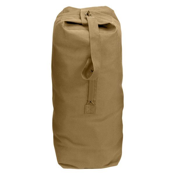 Rothco® - 25" x 42" Coyote Brown Top Load Canvas Tactical Bag