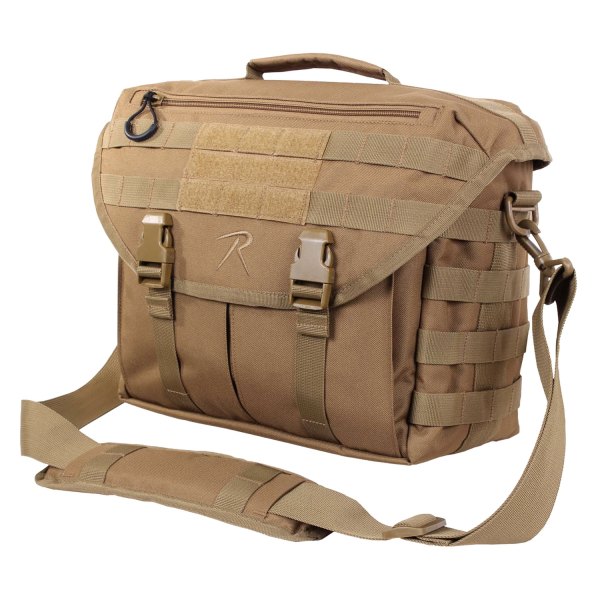 Rothco® - 11.5" x 7" x 10" Coyote Brown Dispatch Tactical Shoulder Bag