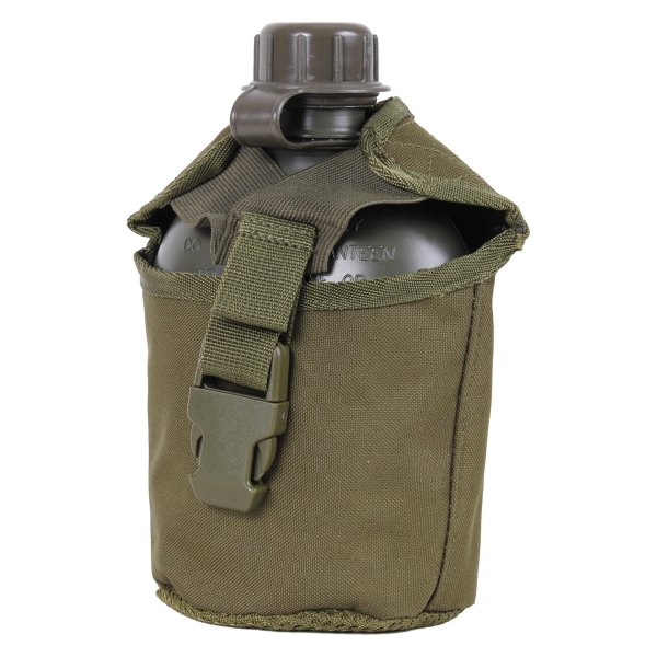 Rothco® - 1 qt Olive Drab Polyester MOLLE Compatible Canteen Cover