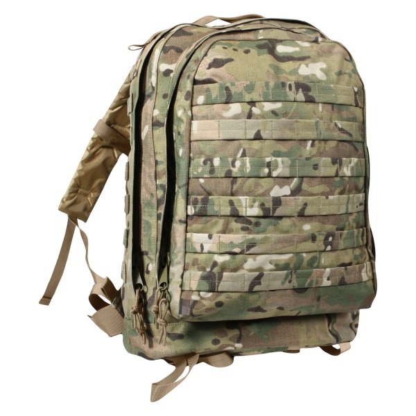 Rothco® - MOLLE II™ 20" x 16.5" x 14.5" MultiCam 3-Day Tactical Backpack