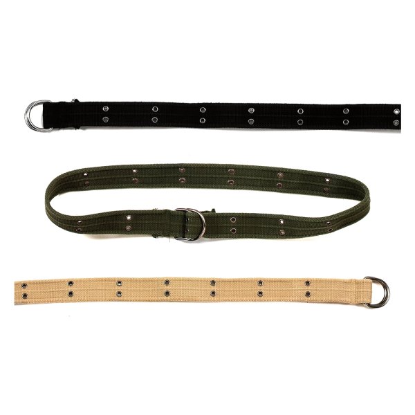 Rothco® - Vintage 48" Black D-Ring Belt