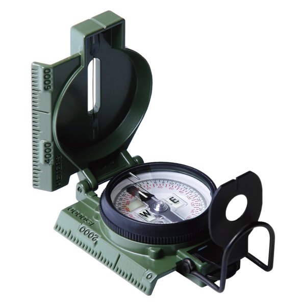 Rothco® - Cammenga G.I. Military Olive Drab Phosphorescent Lensatic Compass