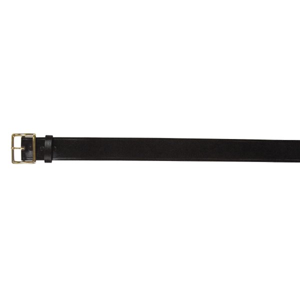 Rothco® - 30" Black Bonded Leather Garrison Belt with Brass Buckle