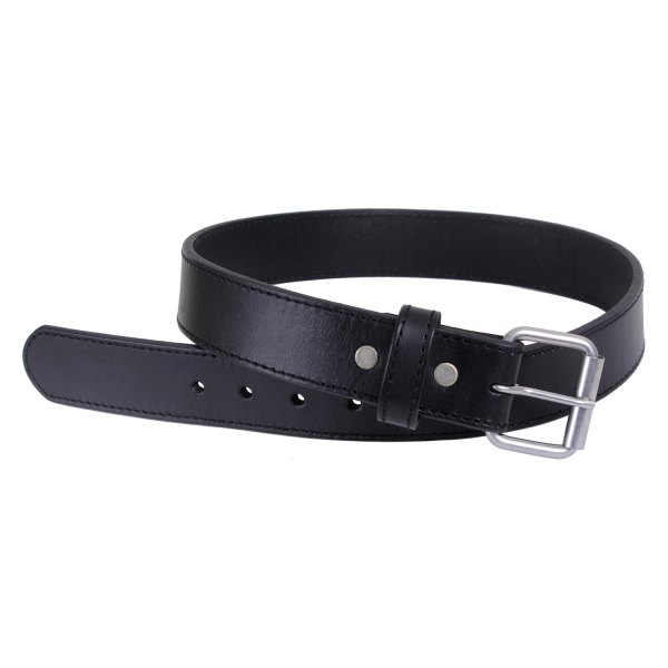 Rothco® - 30" Black Leather Heavy Concealed Carry Belt