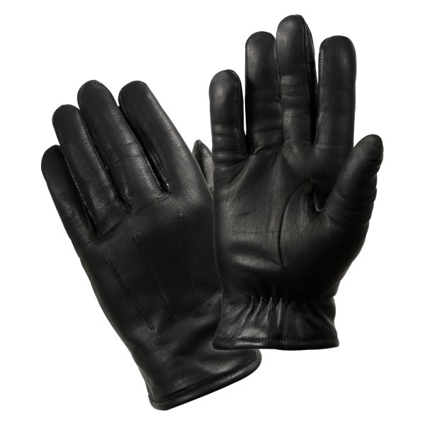 Rothco® - Small Black Leather Cold Weather Police Duty Gloves