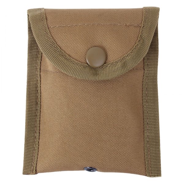 Rothco® - 4.5" x 5" Coyote Brown MOLLE Compatible Compass Tactical Pouch