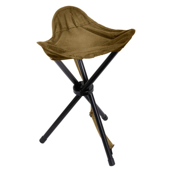Rothco® - Collapsible Coyote Brown Tripod Stool