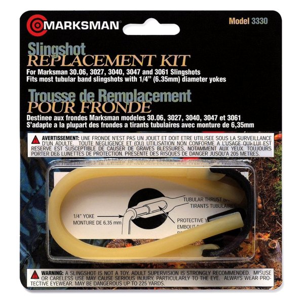 Rothco® - Marksman™ 1/4" Brown Slingshot Replacement Kit