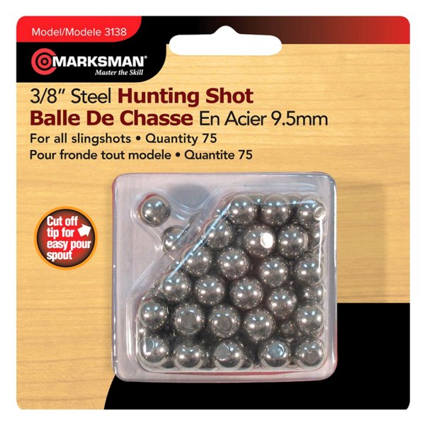 Rothco® - Marksman 9.5 mm Steel BBs BB Ammo, 75 Pieces