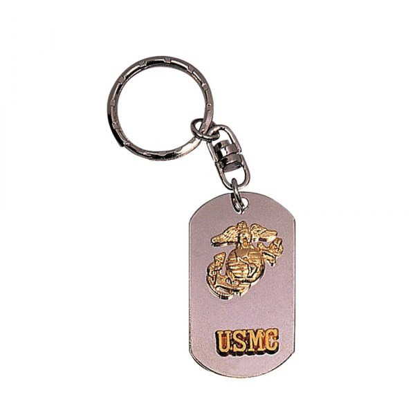 Rothco® - USMC Dog Tag Keychain