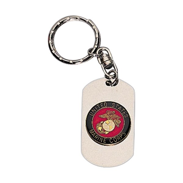 Rothco® - Marines Dog Tag Keychain