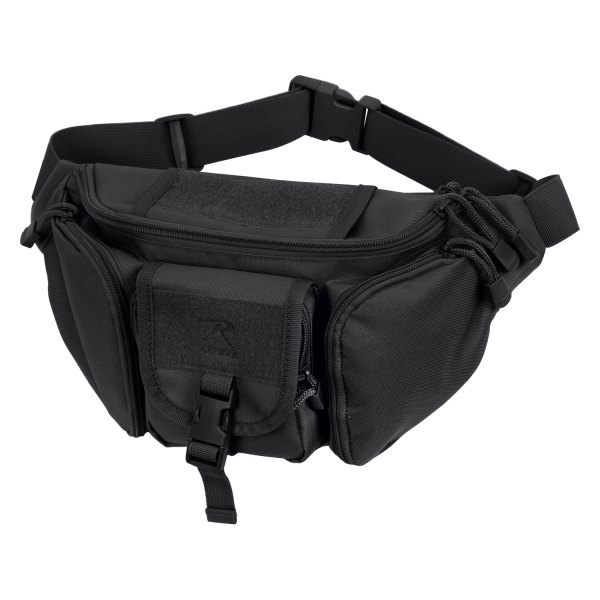 Rothco® - 10" x 4.5" Black Tactical Waist Pack