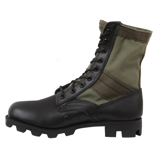 olive green combat boots