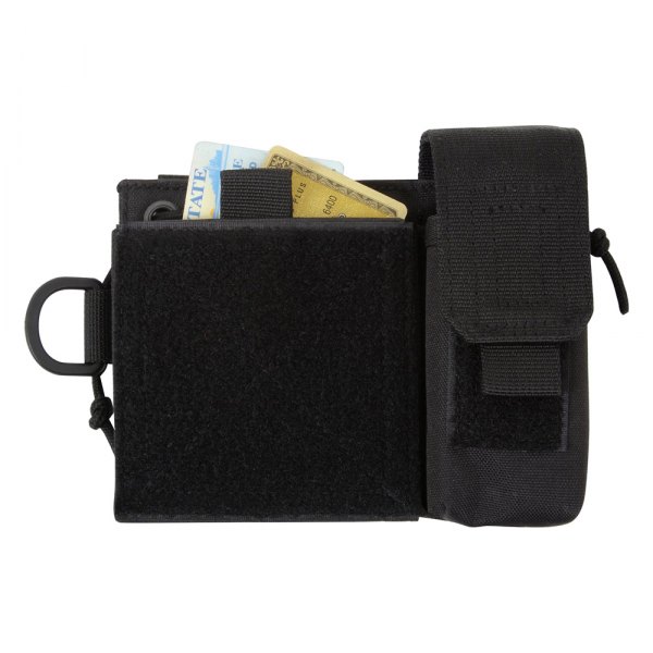 Rothco® - 4.75" x 6" Black MOLLE Admin Tactical Pouch