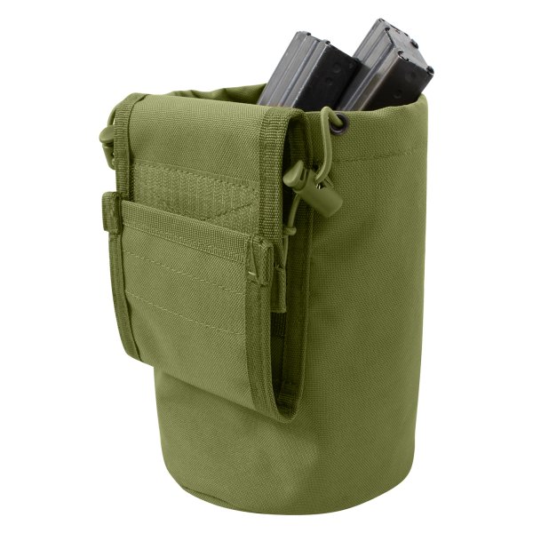 Rothco® - 8.5" x 5.5" Olive Drab MOLLE Roll-Up Utility Dump Tactical Pouch