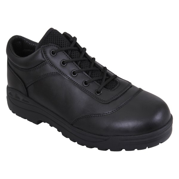 Rothco® - Tactical Men's 10 Black Regular Utility Oxford Shoes