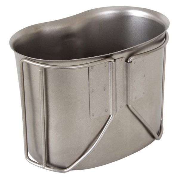 Rothco® - G.I. Style™ 0.75 qt Silver Stainless Steel Canteen Cup