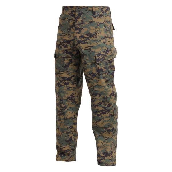 Rothco® - Army Combat Uniform Men's 39" Woodland Digital Camo Regular Pants