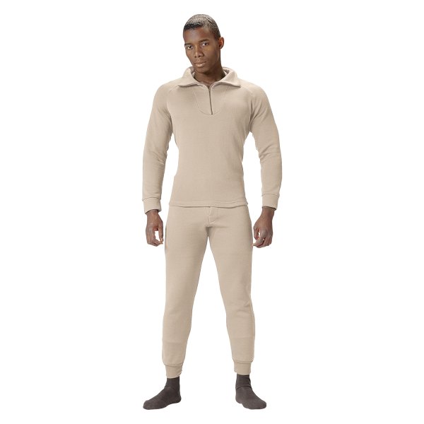 Rothco® - ECWCS Men's Large Desert Sand Poly Bottoms