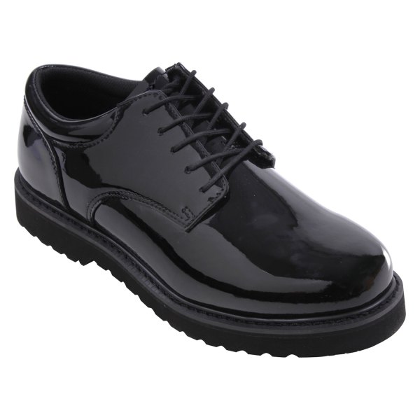Rothco® - Uniform Oxford Work Sole Men's 10.5 Black Regular Width Shoes