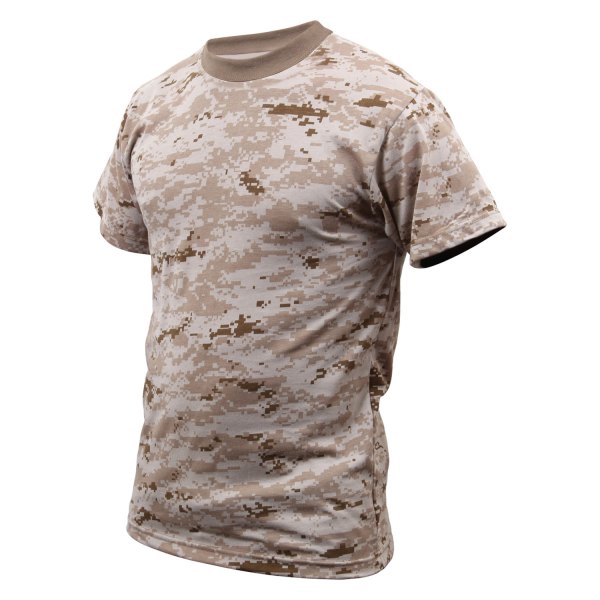 Rothco® - Men's Small Desert Digital Camo T-Shirt