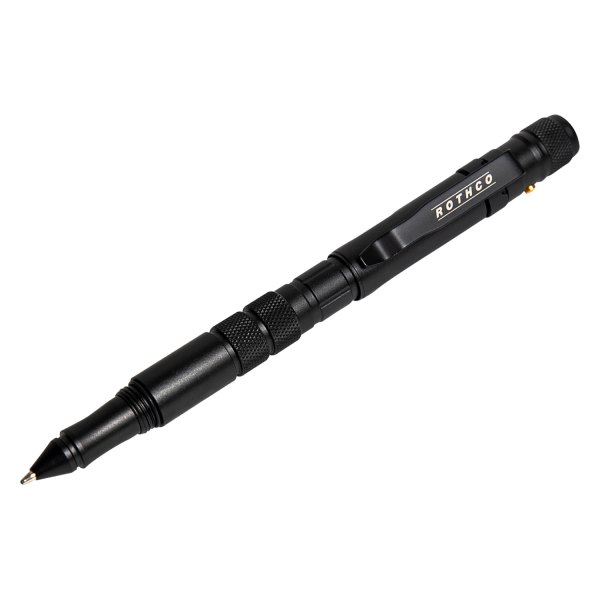 Rothco® - 6.5" Cordura Black Tactical Pen & Flashlight