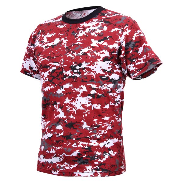 Rothco® - Men's X-Large Red Digital Camo T-Shirt