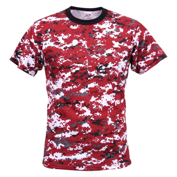 Rothco® 5436 - Men's 3X-Large Red Digital Camo T-Shirt - RECREATIONiD.com