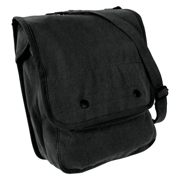 Rothco® - 12" x 8.5" x 4.5" Black Map Case Tactical Shoulder Bag