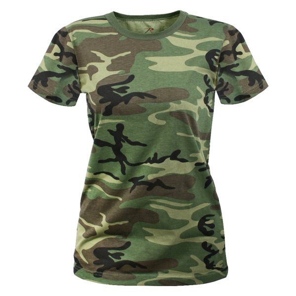 Rothco® 5678-Woodland-Camo-L - Women's Large Woodland Camo Long Length ...