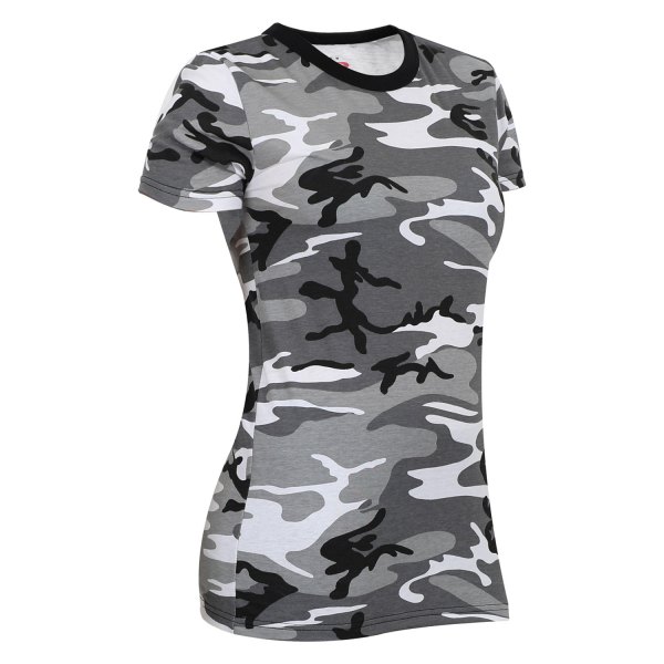 Rothco® - Women's Medium City Camo Long Length T-Shirt