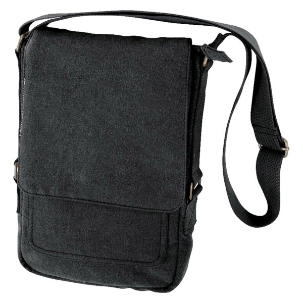 Rothco® - 11.5" x 7.5" x 1.75" Black Tactical Shoulder Bag