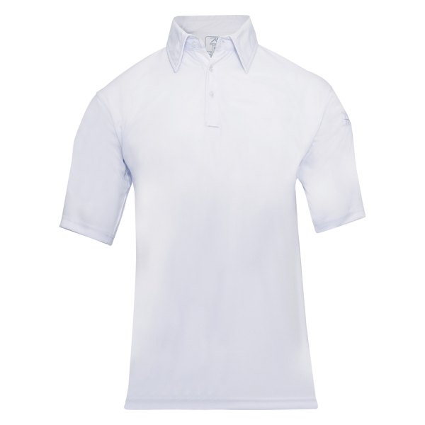 Rothco® - Men's Tactical Performance Medium White Polo Shirt