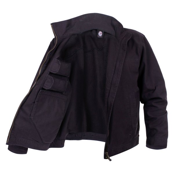 Rothco® - Men's Small Black Light Concealed Carry Jacket