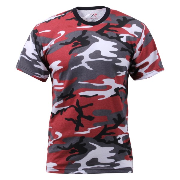 Rothco® - Men's XX-Large Red Camo T-Shirt