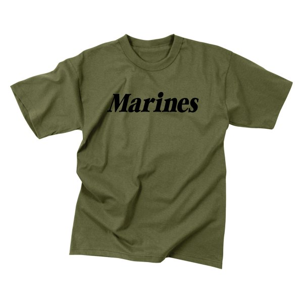 Rothco® - Marines Military Men's XX-Large Olive Drab Physical Training T-Shirt