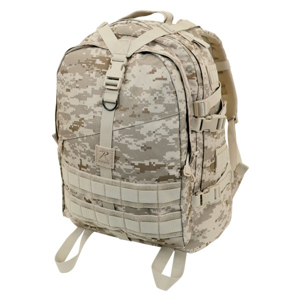 Rothco® - 19" x 15" x 8" Desert Digital Camo Tactical Backpack