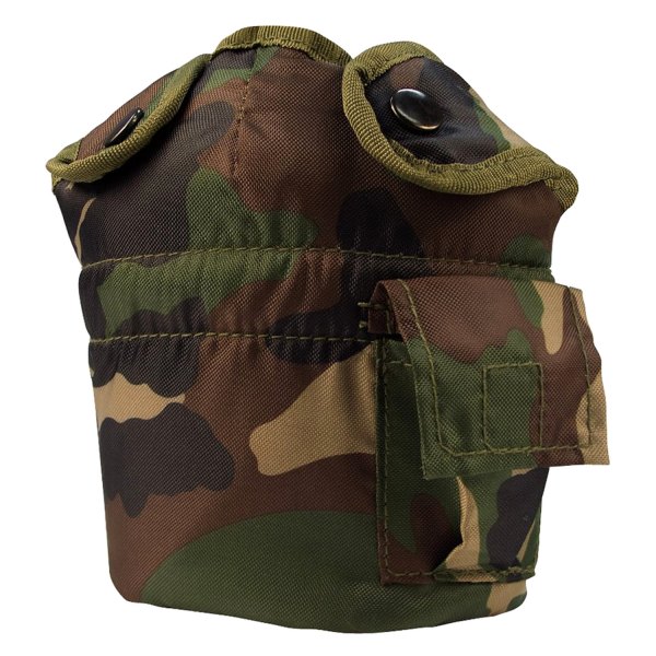 Rothco® - G.I. Style™ 1 qt Woodland Camo Polyester Canteen Cover