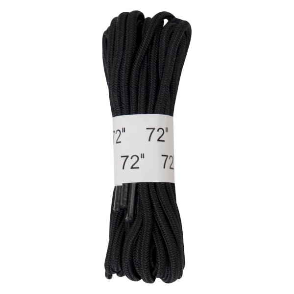 Rothco® - 1 Pair 72" Black Nylon Laces