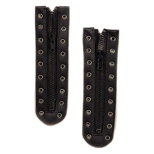 Rothco® - 1 Pair Black Leather Zipper Laces