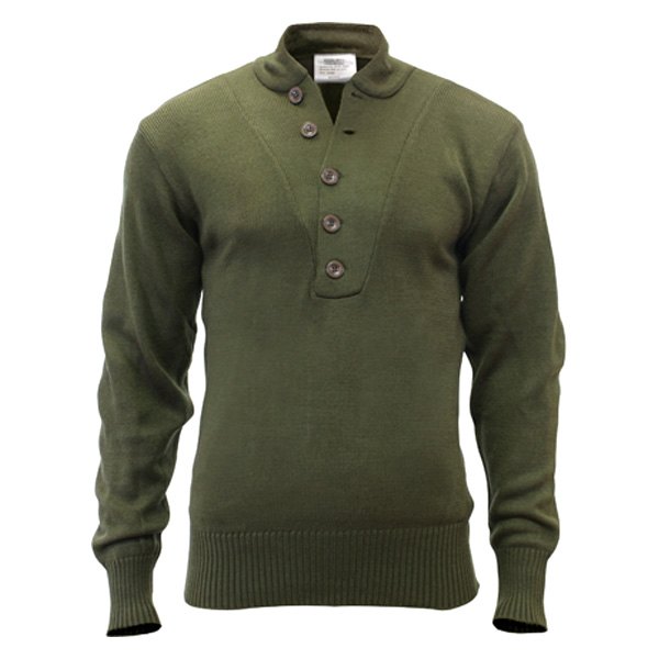 Rothco® - Men's G.I. Small Olive Drab Sweater
