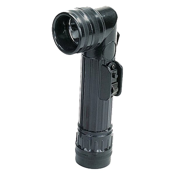 Rothco® - G.I. Type Black Anglehead Flashlight