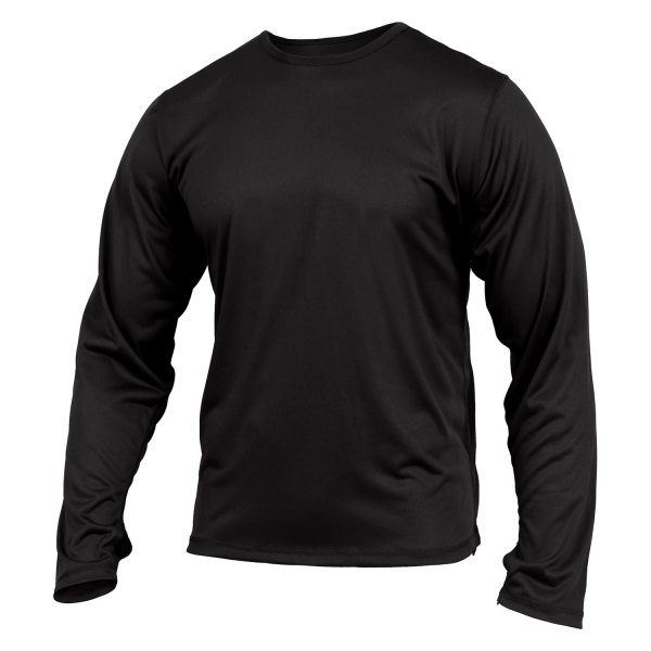 Rothco® - Gen III Men's Small Black Silk Underwear Top