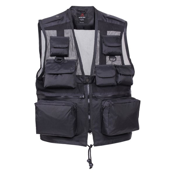 Rothco® - 2X-Large Black Recon Tactical Vest
