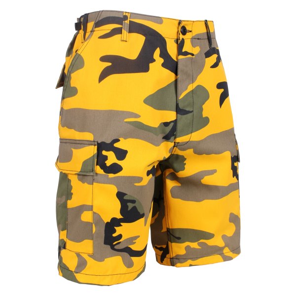 Rothco® - BDU Men's Large Stinger Yellow Camo Shorts