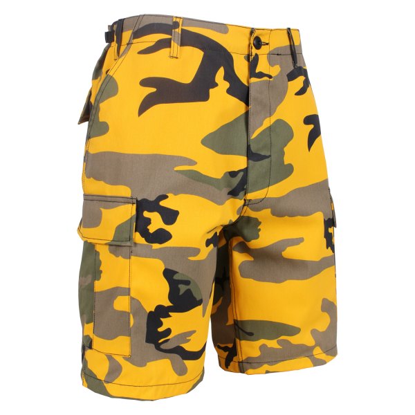 Rothco® - BDU Men's XX-Large Stinger Yellow Camo Shorts