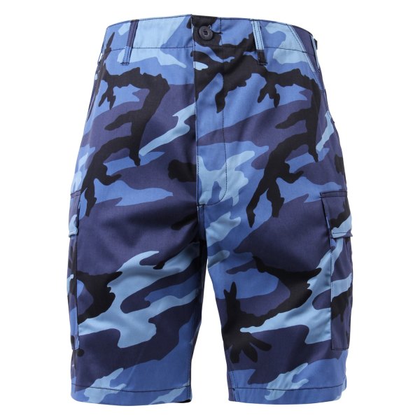 Rothco® - BDU Men's XX-Large Sky Blue Camo Shorts