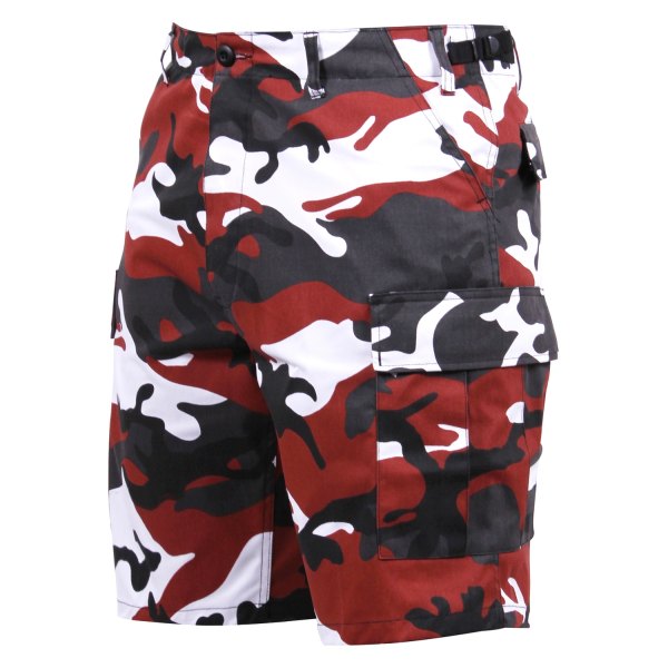 Rothco® - BDU Men's Large Red Camo Shorts
