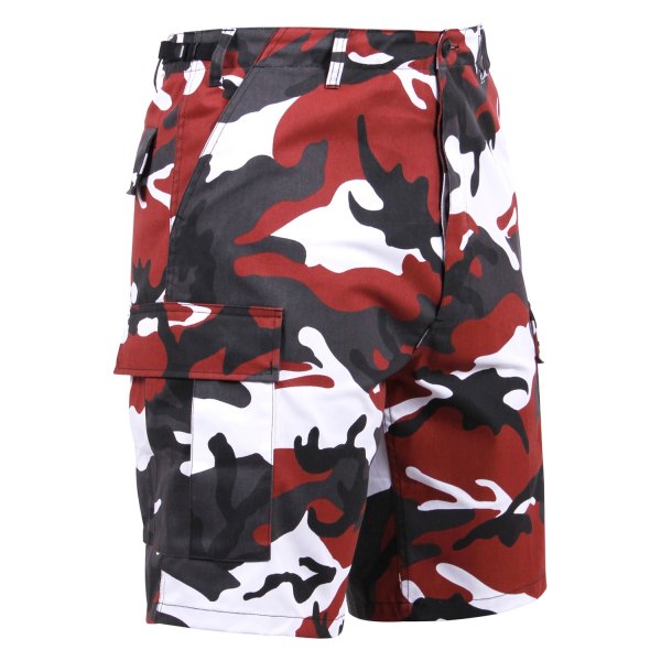 Rothco® - BDU Men's XX-Large Red Camo Shorts